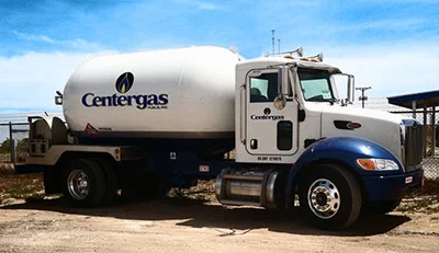 CenterGas Fuels delivery truck